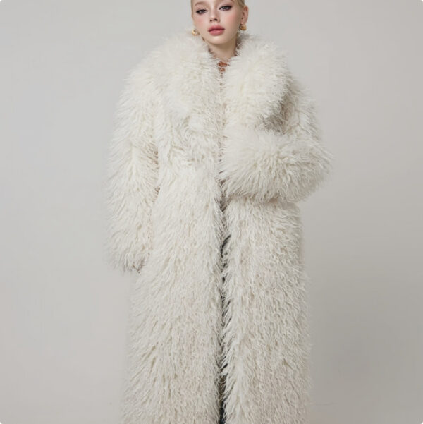 50af6473-8b73-4712-8077-972f8f958bef.jpg Women's Mid-length Coat Suit-collar Overcoat Extra-thick