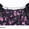 5ff2b315-7c93-4f0b-a6b0-4440e6bbc269.jpeg Halloween Floral Print Fashion Casual Dress