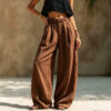 a2782b76-d369-4d18-a886-9c0a31b53e78.jpg Fashionable Casual Loose-fitting Versatile Pants With Pockets And An Elastic Waistband